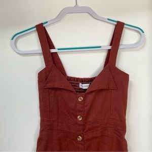 Faithful the Brand Anthropologie midi dress NWT